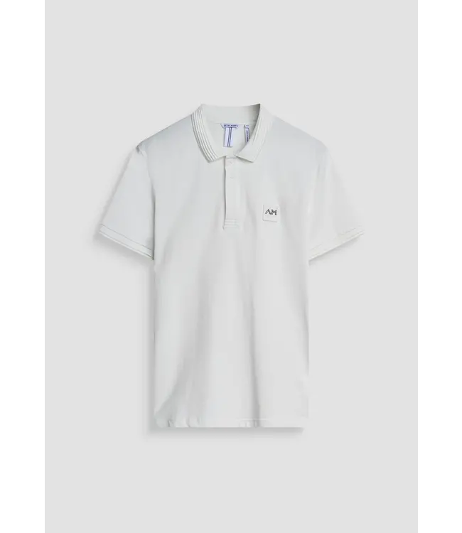 Antony Morato MMKS02577-FA100258 REGULAR FIT COTTON JERSEY POLO SHIRT WITH SMALL LOGO PATCH - REGULAR FIT
