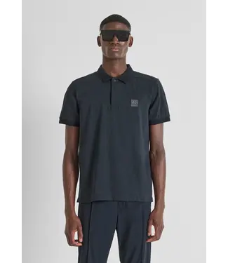 Antony Morato Antony Morato MMKS02577-FA100258 REGULAR FIT COTTON JERSEY POLO SHIRT WITH SMALL LOGO PATCH - REGULAR FIT