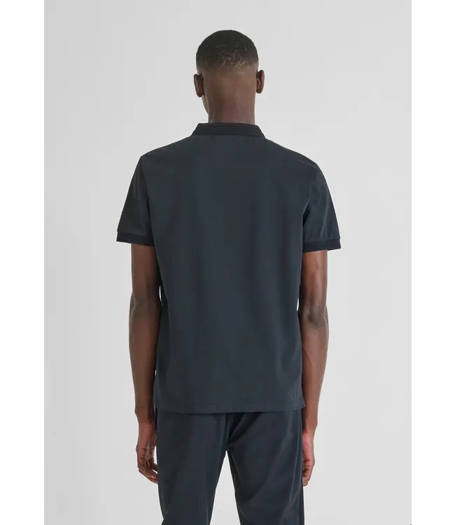 Antony Morato Antony Morato MMKS02577-FA100258 REGULAR FIT COTTON JERSEY POLO SHIRT WITH SMALL LOGO PATCH - REGULAR FIT