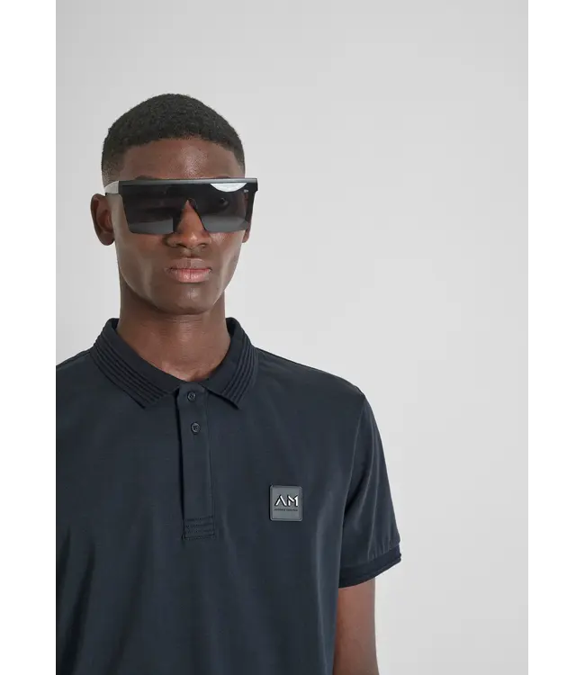 Antony Morato Antony Morato MMKS02577-FA100258 REGULAR FIT COTTON JERSEY POLO SHIRT WITH SMALL LOGO PATCH - REGULAR FIT