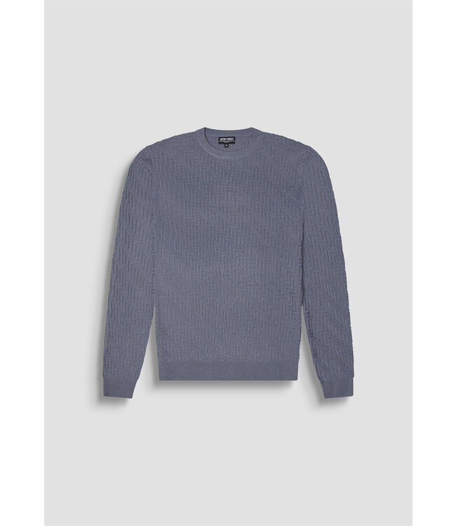 Antony Morato Antony Morato MMSW01533-YA500088 SWEATER REGULAR FIT IN IN WOOL MERINO BLEND YARN GEOMETRIC JACQUARD MOTIF - Regular Fit