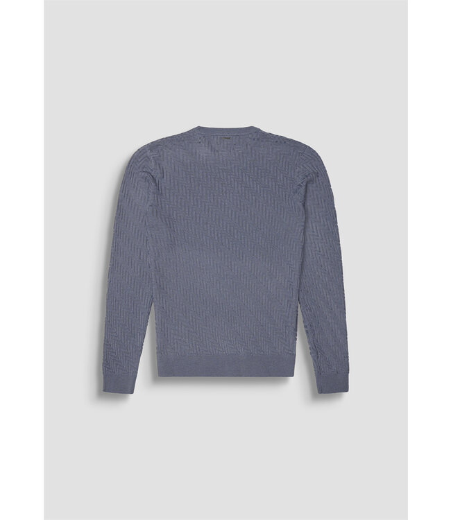 Antony Morato Antony Morato MMSW01533-YA500088 SWEATER REGULAR FIT IN IN WOOL MERINO BLEND YARN GEOMETRIC JACQUARD MOTIF - Regular Fit