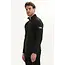 Gabbiano 775775 Halfzip ottoman structuur sweater Black - Regular Fit