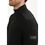 Gabbiano 775775 Halfzip ottoman structuur sweater Black - Regular Fit