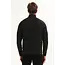 Gabbiano 775775 Halfzip ottoman structuur sweater Black - Regular Fit
