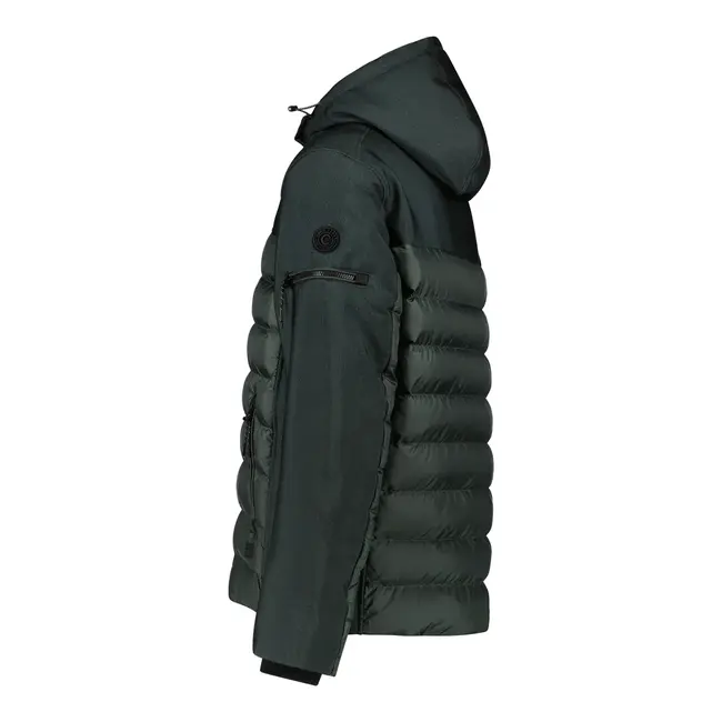 Cars Jeans Crimson Polyester Winterjas Bottle Green