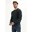 Gabbiano Gabbiano 615766 Modieuze chenille trui Navy - Regular Fit