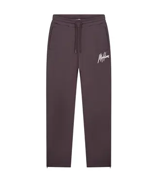 Malelions Chainstitch Signature Sweatpants Mulch Brown - Regular Fit