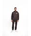 Malelions Malelions Men Chainstitch Signature Half Zip Hoodie Mulch Brown - Oversized Fit