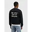 PurePath (by PureWhite) PurePath 25030309 My Other Car Sweater Black - Loose Fit