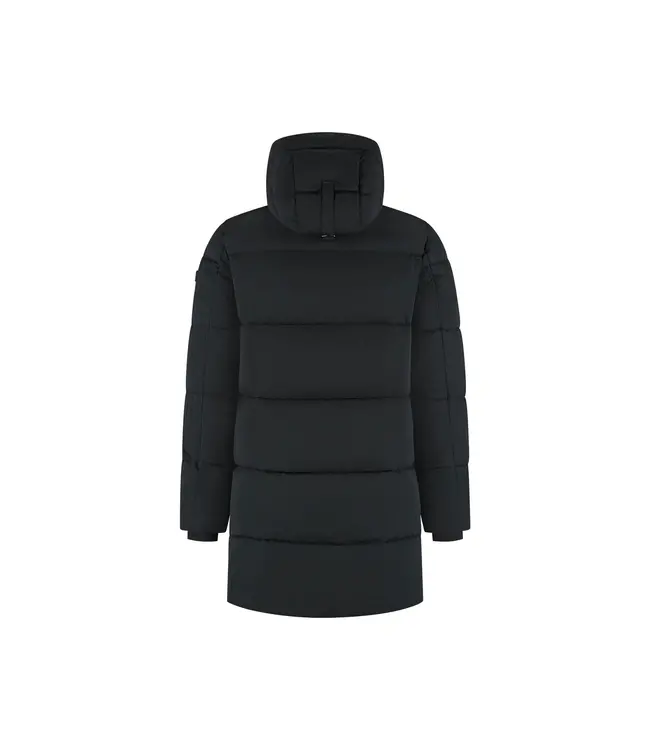 Malelions Malelions Men Mid Length Puffer Jacket Black