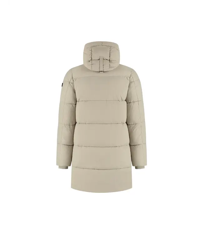 Malelions Malelions Men Mid Length Puffer Jacket Sand