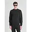 Antony Morato Antony Morato MMFL01102-FA150168 COTTON BLEND SLIM FIT CREWNECK SWEATSHIRT WITH LOGO Black - Slim Fit
