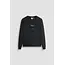 Antony Morato Antony Morato MMFL01102-FA150168 COTTON BLEND SLIM FIT CREWNECK SWEATSHIRT WITH LOGO Black - Slim Fit