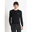 Antony Morato Antony Morato MMSW01439-YA500002 VISCOSE BLEND JERSEY WITH LOGO PATCH Black - Slim Fit