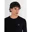 Antony Morato Antony Morato MMSW01439-YA500002 VISCOSE BLEND JERSEY WITH LOGO PATCH Black - Slim Fit