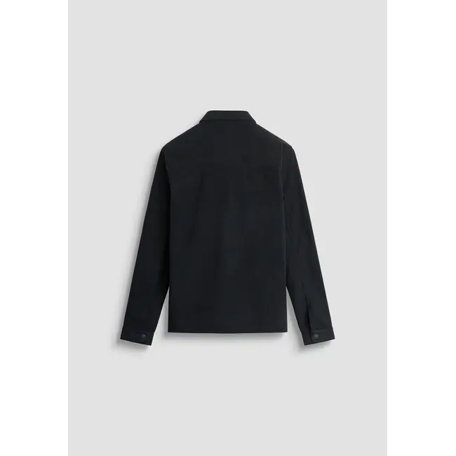 Antony Morato Antony Morato MMSL00765-FA300027 SHIRT IN VELVET WITH LOGO BADGE - Regular Fit
