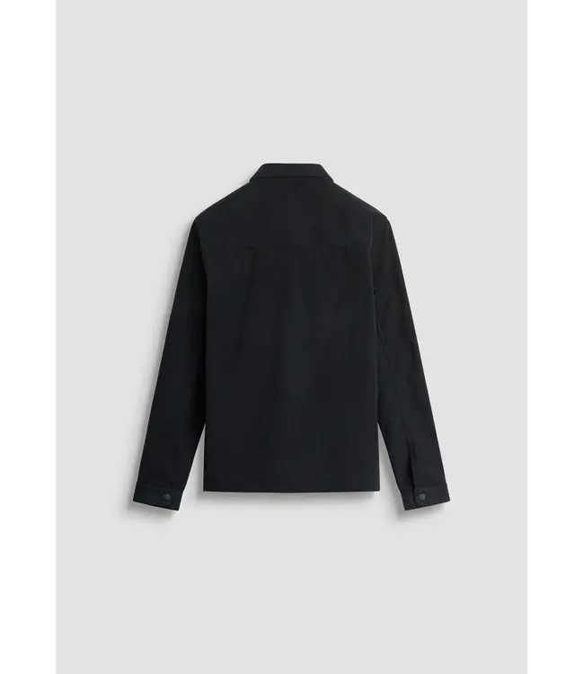 Antony Morato Antony Morato MMSL00765-FA300027 SHIRT IN VELVET WITH LOGO BADGE - Regular Fit