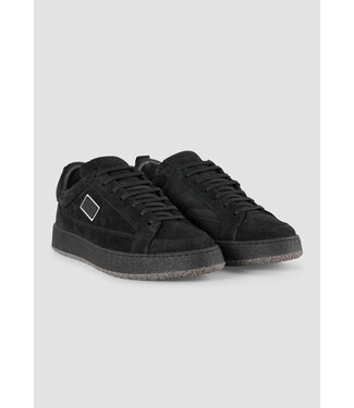 Antony Morato SNEAKER METAL MARBLE IN SUEDER 3D LOGO METAL PLATE CREPE SOLE