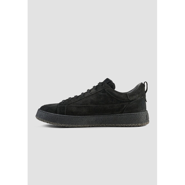 Antony Morato Antony Morato MMFW01845-LE300005 SNEAKER METAL MARBLE IN SUEDER.3D LOGO METAL PLATE.CREPE SOLE