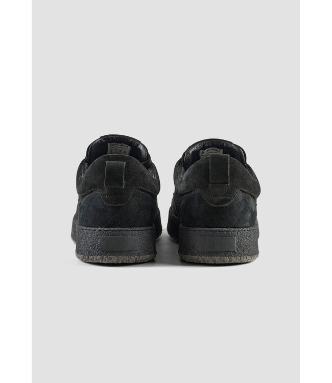 Antony Morato Antony Morato MMFW01845-LE300005 SNEAKER METAL MARBLE IN SUEDER.3D LOGO METAL PLATE.CREPE SOLE