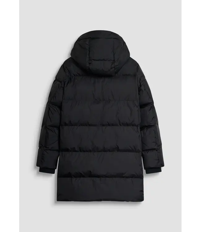 Antony Morato Antony Morato MMCO00945-FA600271 COAT RELAXED FIT IN CALENDERING NYLON FABRIC WITH ECOPADDING AND METAL LOGO ON RUBBER PATCH