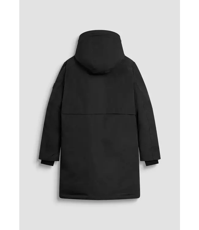 Antony Morato Antony Morato MMCO00958-FA600277 COAT REGULAR FIT IN WATER PROOF TWILL TECHNO FABRIC WITH ECOPADDING AND METAL LOGO ON RUBBER PATCH