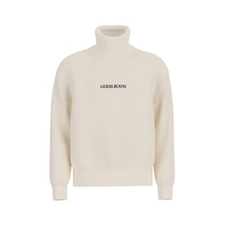 Guess GJ LS TN EBLEM Coltrui Off White - Regular Fit