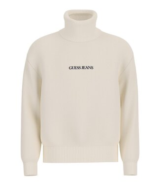 Guess GJ LS TN EBLEM Coltrui Off White - Regular Fit