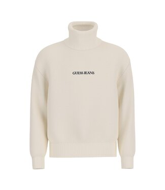 Guess GJ LS TN EBLEM Coltrui Off White - Regular Fit