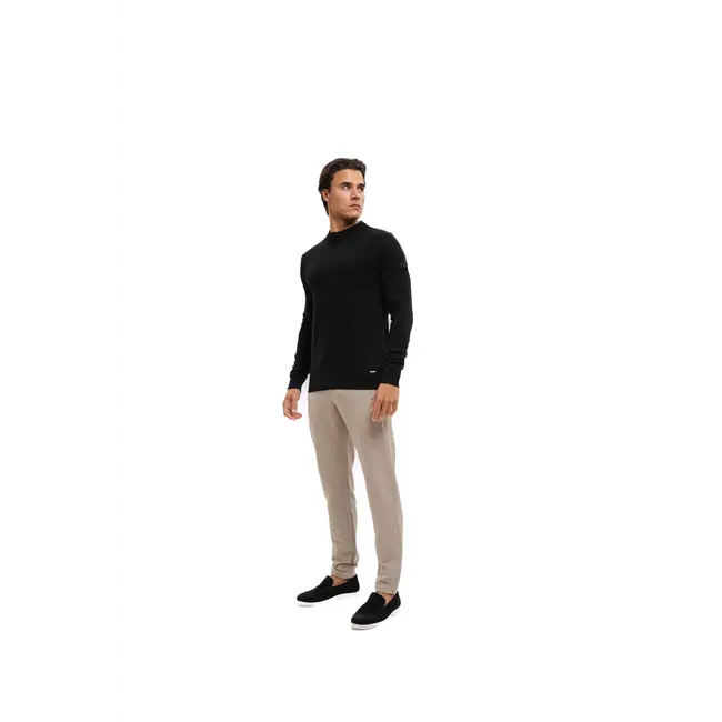Malelions Malelions Men Knitted Crewneck Black - Slim Fit