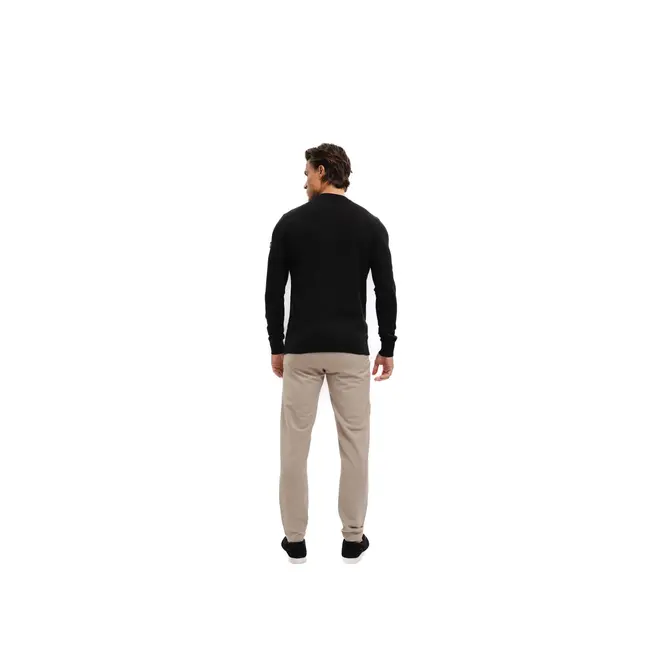 Malelions Malelions Men Knitted Crewneck Black - Slim Fit