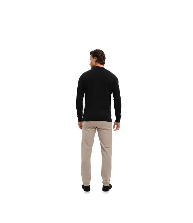 Malelions Malelions Men Knitted Crewneck Black - Slim Fit