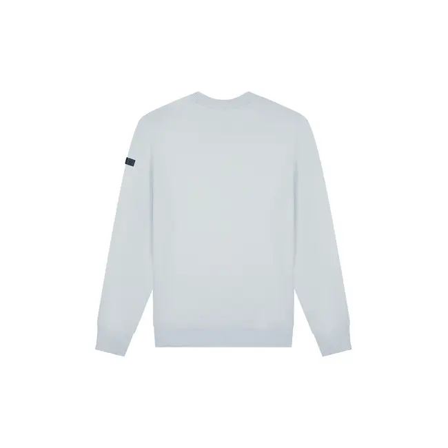 Malelions Malelions Men Knitted Crewneck Ocean Grey - Slim Fit