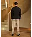 Malelions Malelions Men Knitted Rib Sweater Black - Slim Fit