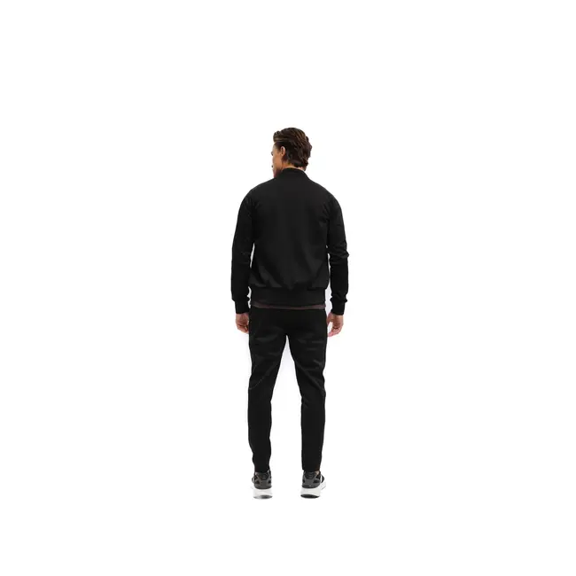 Malelions Malelions Men Pique Zip Vest Black - Slim Fit