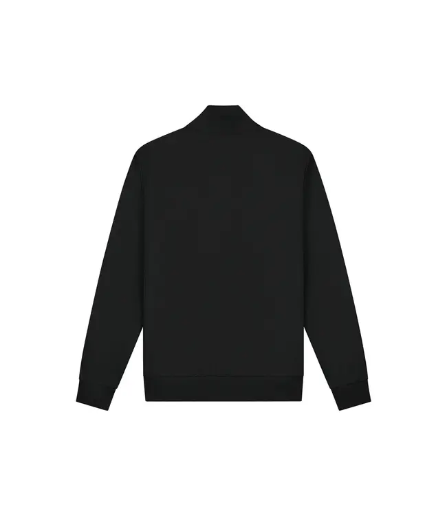 Malelions Malelions Men Pique Zip Vest Black - Slim Fit