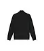 Malelions Malelions Men Pique Zip Vest Black - Slim Fit