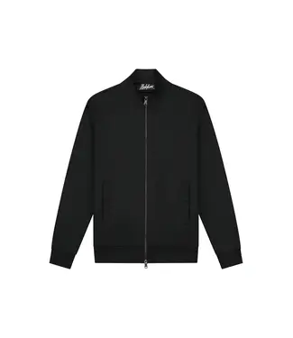 Malelions Malelions Men Pique Zip Vest Black - Slim Fit