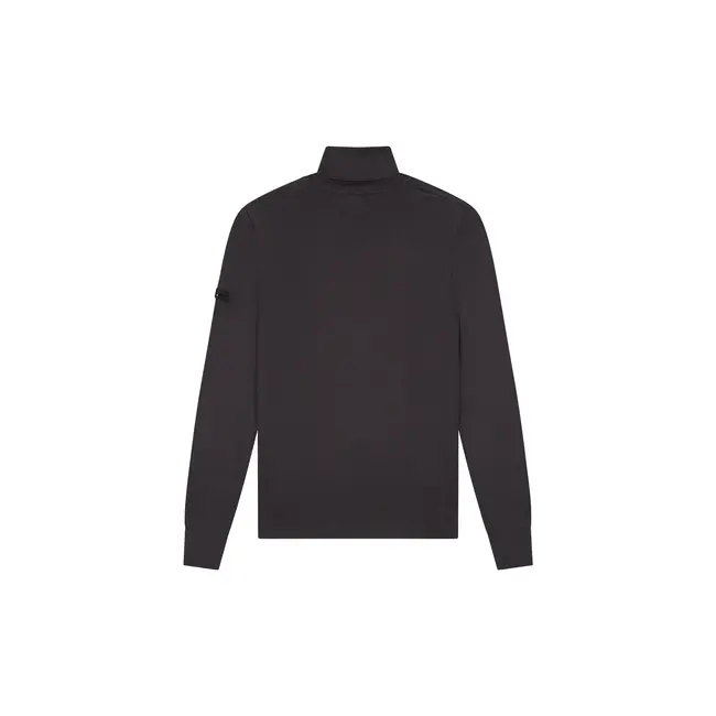Malelions Malelions Men Knitted Turtleneck Mulch Brown - Slim Fit