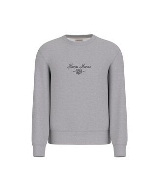 Guess GJ SLIM SCRIPT CREWNECK - SLIM FIT