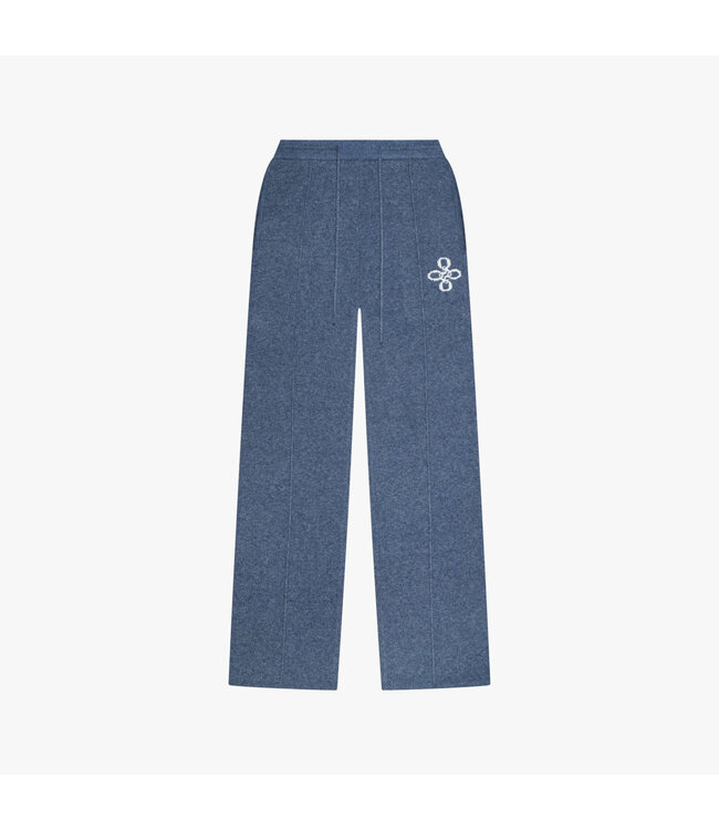 Quotrell Quotrell Calvin Knitted Pants Denim Blue - Straight Fit