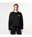 Quotrell Quotrell Emblem Crewneck Sweater Black/White - Oversized Fit