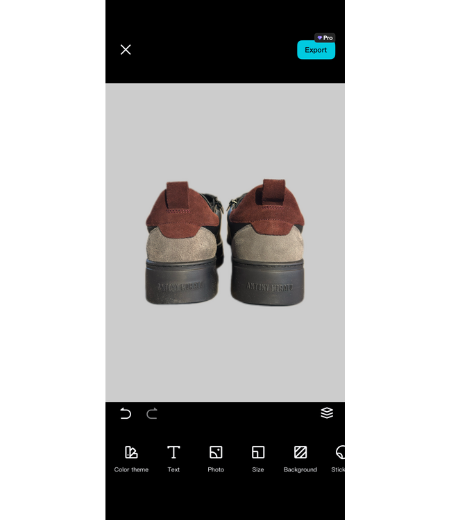 Antony Morato Antony Morato MMFW01817-LE300105 SNEAKER ZIPPER MIX IN COATED LEATHER AND SUEDE CONTRAST DOUBLE OPENING METAL LOOP PLATFORM SOLE