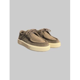 Antony Morato LACE-UP "NICHOLAS" LOAFERS IN SUEDE Clay
