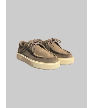 Antony Morato LACE-UP "NICHOLAS" LOAFERS IN SUEDE Clay