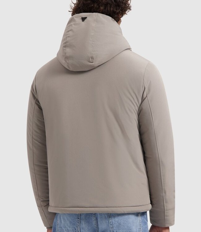 PurePath (by PureWhite) PurePath 25030409 Active Flex Short Parka Jacket Ash Grey
