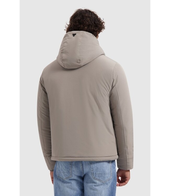 PurePath (by PureWhite) PurePath 25030409 Active Flex Short Parka Jacket Ash Grey