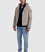 PurePath (by PureWhite) PurePath 25030409 Active Flex Short Parka Jacket Ash Grey