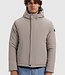 PurePath (by PureWhite) PurePath 25030409 Active Flex Short Parka Jacket Ash Grey